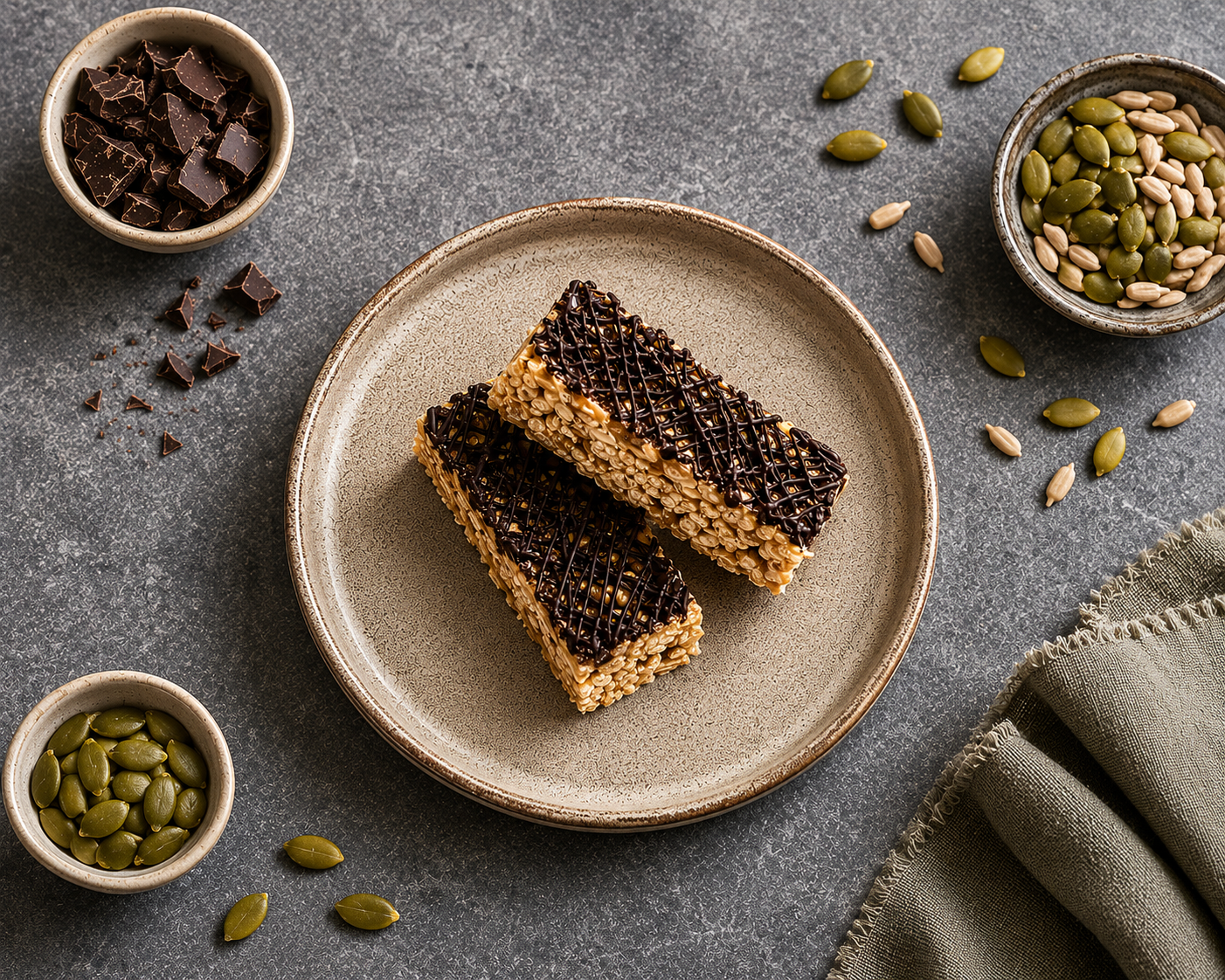 Chocolate Crunch Bar (2 Pcs)