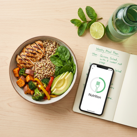 Green Kitchen nutrition consultation — chef-prepared meal with nutrition tracking