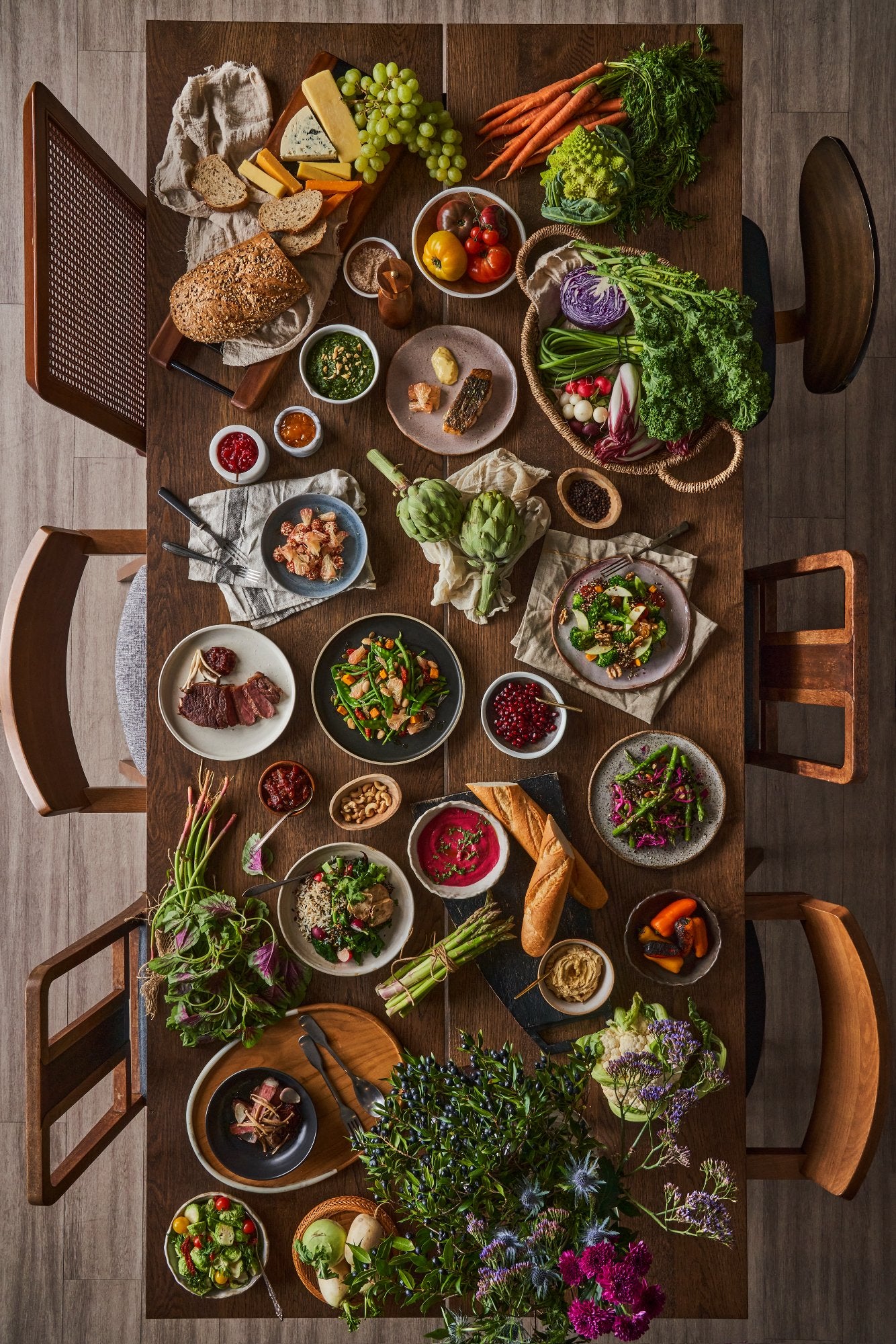 Chef cooking fresh meals